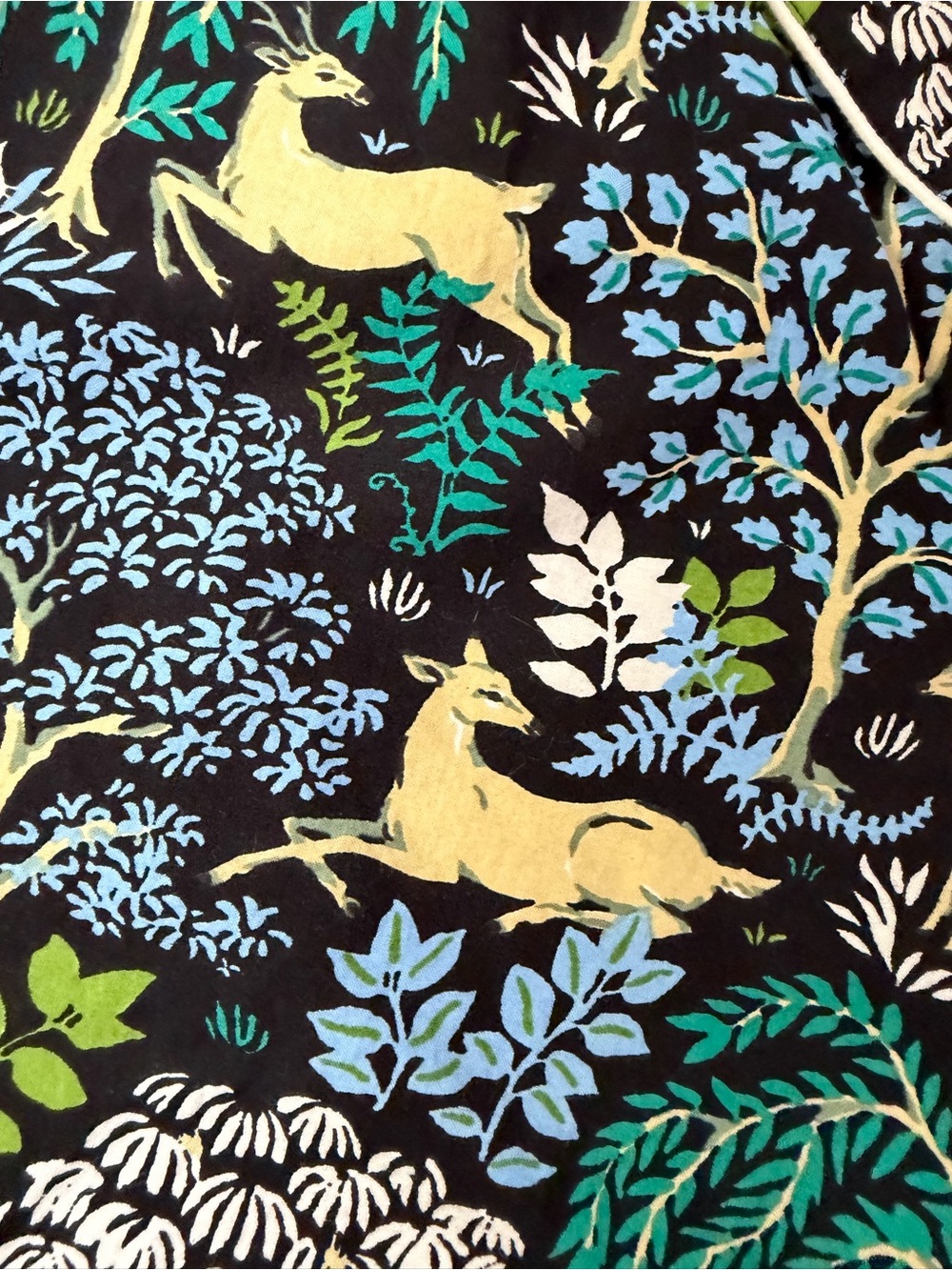 PRINTFRESH Sleep Shirt in Dashing Deer Organic Cotton Pajamas S - Picture 3 of 12